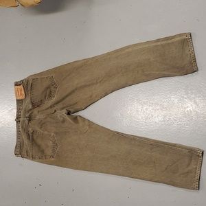 Vintage Levi's tan 36 × 32 505